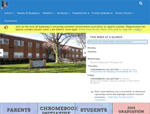 Tablet Screenshot of gatewayhs.com